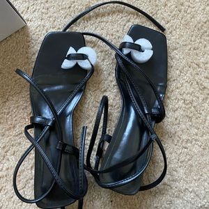 Lace up-gladiator sandals